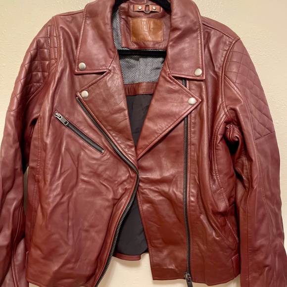 NEW Authentic Biker Jacket by Frye Company - Picture 2 of 5